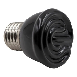 Lâmpada Cerâmica Aquecedor Repteis E Aves Aquecimento 25w Lâmpada Cerâmica Aquecedor Repteis E Aves Aquecimento 25w