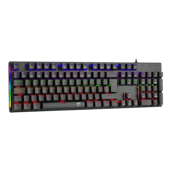 Teclado Mecánico Gamer T-dagger Naxos T-tgk310 Rgb Blue Switch