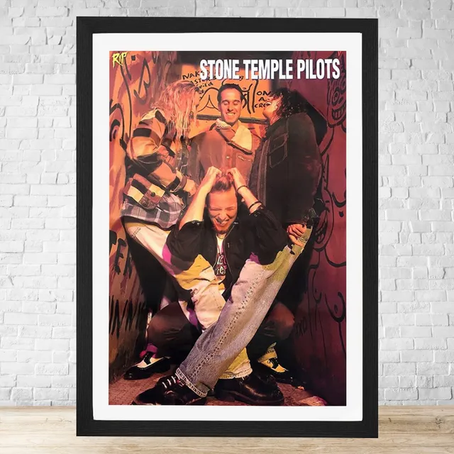 Cuadro Stone Temple Pilots 30x40 Con Vidrio Y Marco C769