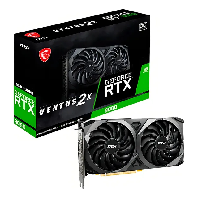 MSI Ventus RTX 3050 Ventus 2x Xs Oc 8 GB Gddr6 0111526-01