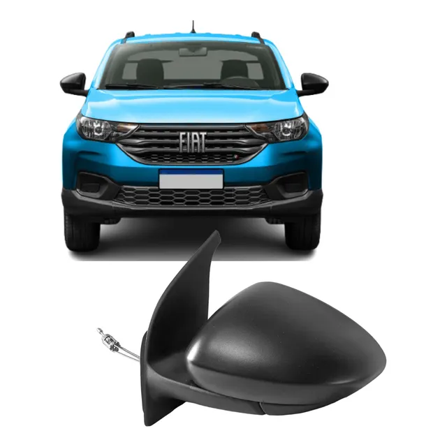 Espejo Izquierdo Con Control Fiat Strada Volcano 2020 /...