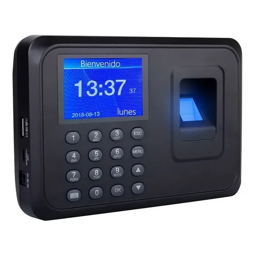 Reloj Checador Biometrico Huella Memoria Usb 1000 Usuarios Ele-Gate