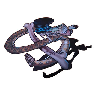 Sticker Vinil Para Guitarra Snake Sticker Vinil Para Guitarra Snake
