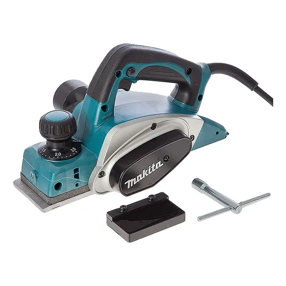 Plaina 82 Mm Kp0800 Makita - 220 Volts + Brinde