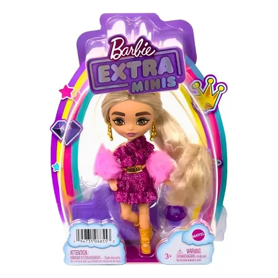 Boneca Barbie Extra Mini Queen Mattel Hgp62