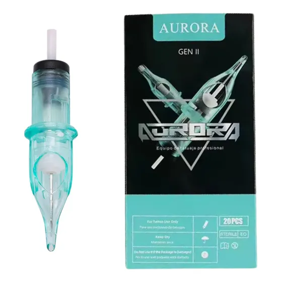 Cartucho Aurora 2 Tattoo Tatuaje Profesional Rl Round Liner 1211