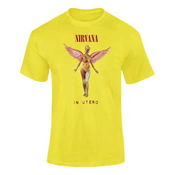 Polera Manga Corta Nirvana In Utero Cod 15