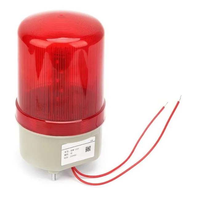 Baliza Led Salida Garage Sirena Intermitente 220v  Matko