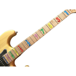 Inlays Stickers Números Jason Becker Para Diapasón Guitarra Inlays Stickers Números Jason Becker Para Diapasón Guitarra