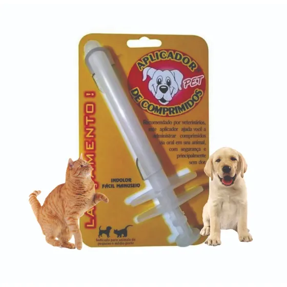Aplicador De Comprimidos Para Cães E Gatos