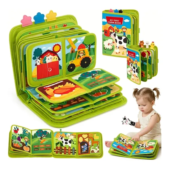 Kit Maleta Montessori Brinquedo Educativo Sensorial Infantil