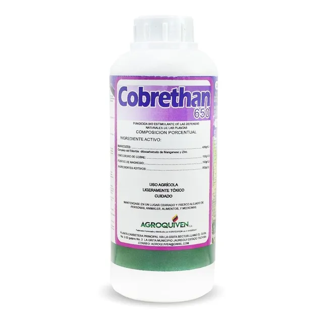 Cobrethan 650 Fungicida X 1 Litro Uso Agricola