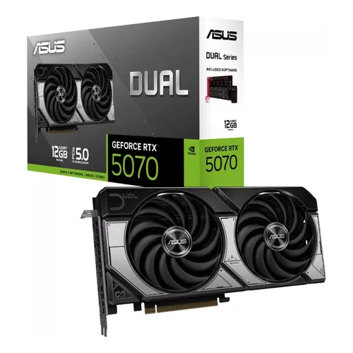 Placa De Video Nv Rtx5070 12gb G7 192bits S 2x Oc Msi