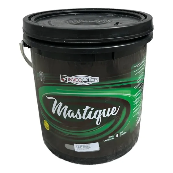 Mastique Pasta Profesional Cuñete 4 Galones Clase A
