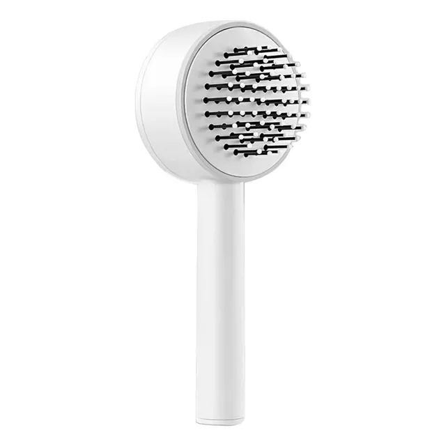 Cepillo Peine Para El Cabello Autolimpieza Desenredante.