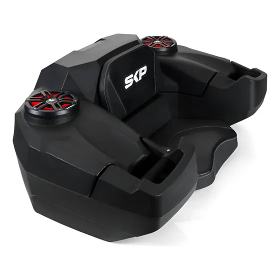 Caja Para Cuatrimoto Con Asiento 2 Bocinas 75 Lts Universal
