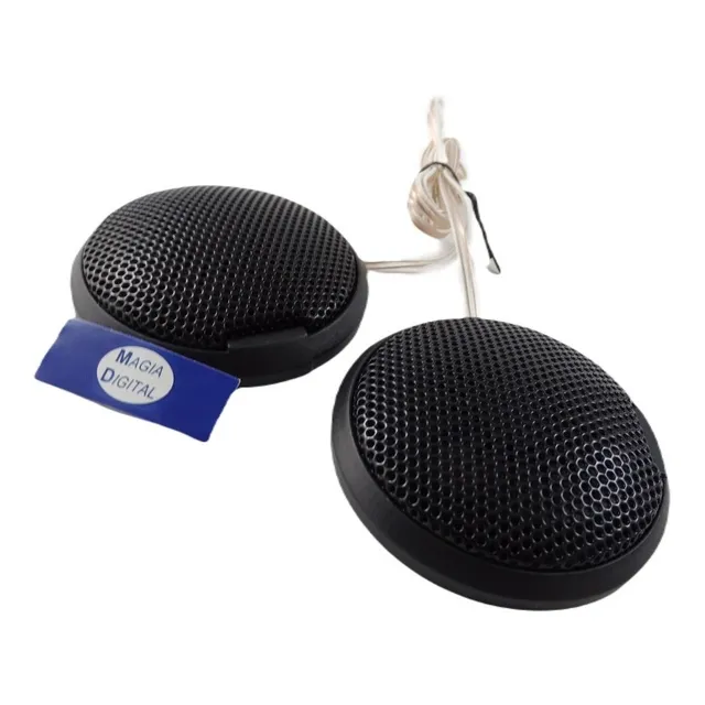 Tweeter Tipo Domo Slim Radox 150w 2.5 Pulgadas 2 Piezas