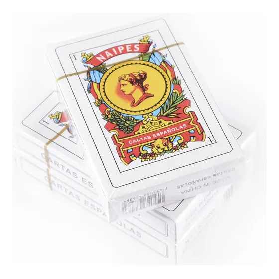 Naipes Cartas Españolas Mazo X50 Unid. - Goldin Papeleria