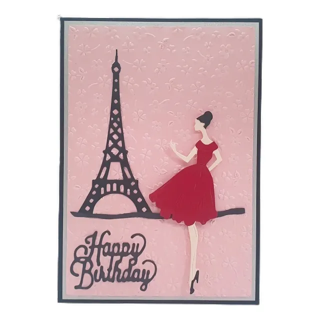 Tarjetas Hechas A Mano 17x12cm