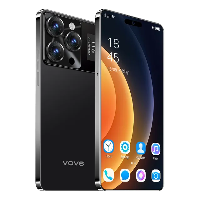 2025 Oficial Auténtico Vove I15 Pro Max Dual Sim Smartphone Helio G99 Ram16+512gb Pantalla 6.74'' Android 13 Phone Con Gps Últimas Ofertas Celulares