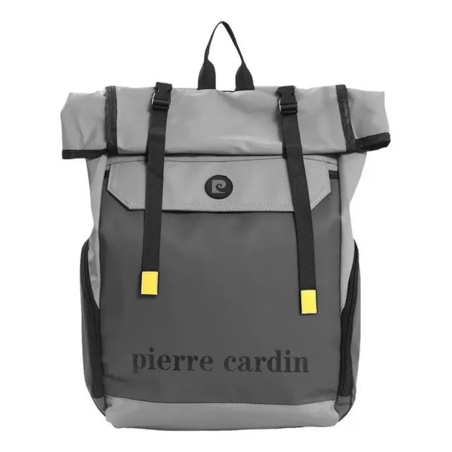 Mochila Urbana Portanotebook Antirrobo Sujecion Valija Viaje Color Gris Oscuro