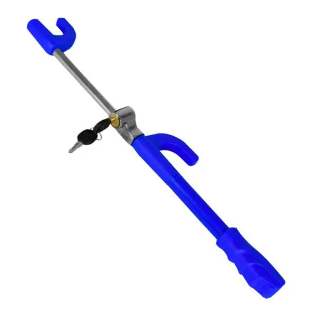 Seguro De Timon Antirrobo Azul
