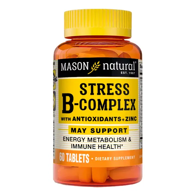 Stress B-complex With Antioxidants + Zinc (60 Tab)