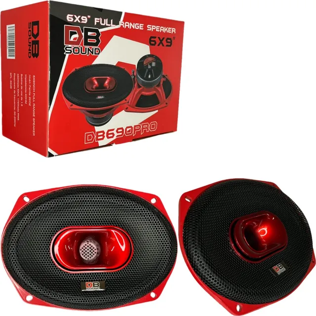 Par De Medios Rangos Db Sound Db690pro 6x9 350w Full Range