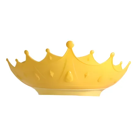 Gorro De Baño Visera Ducha Silicona Diseño Corona Ajustable