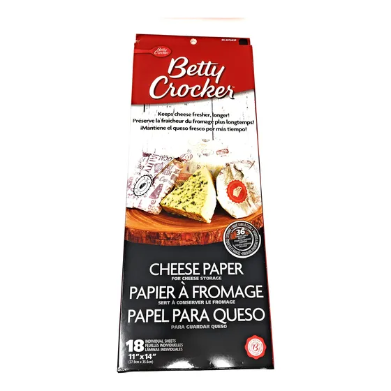 Papel Para Queso Y Almacenamiento De Alimentos