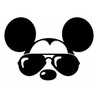 Stiker Calcomania Mickey Para Coche Art9729 Stiker Calcomania Mickey Para Coche Art9729