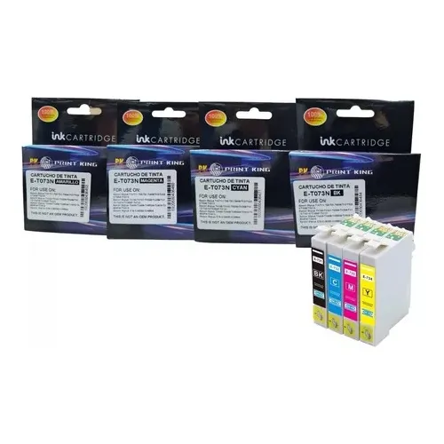Kit De 4 Cartuchos Genericos Para Epson Cx5600 Cx4900 Tx200