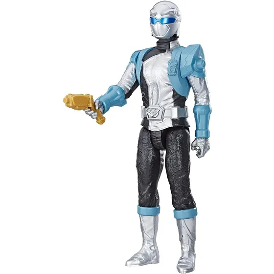Power Rangers - Figura Silver Ranger 30cm - Hasbro