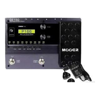 Pedaleira Multi Efeitos Mooer P/ Guitarra Display Ge150 9v Pedaleira Multi Efeitos Mooer P/ Guitarra Display Ge150 9v