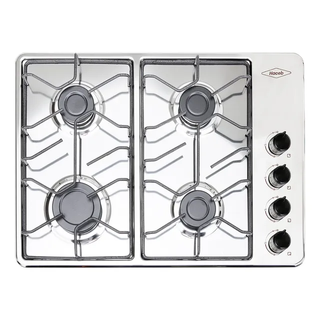 Estufa De Empotrar Inox 60x43 Cm Alambrón Gas Natural