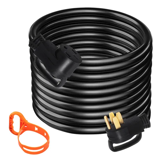 Vevor Cable De Alimentación De Cable Extensión 50 Amperios