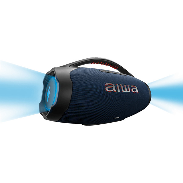 Caixa De Som Boombox Plus Aiwa Bbs-01-lbl 200w Bluetooth 30h Ip66 Usb Rgb Caixa De Som Boombox Plus Aiwa Bbs-01-lbl 200w Bluetooth 30h Ip66 Usb Rgb