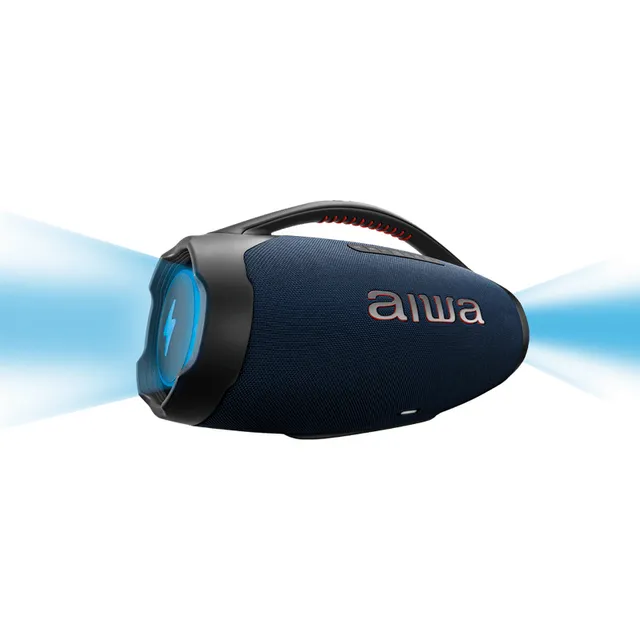 Caixa De Som Boombox Plus Aiwa Bbs-01-lbl 200w Bluetooth 30h Ip66 Usb Rgb Caixa De Som Boombox Plus Aiwa Bbs-01-lbl 200w Bluetooth 30h Ip66 Usb Rgb
