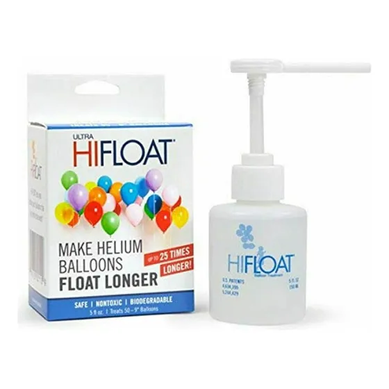 Gel Ultra Hifloat Para Que Globos Duren Con Helio 150ml