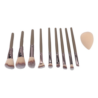 Juego De Brochas De Maquillaje, 9 Unidades, Correctores En P Juego De Brochas De Maquillaje, 9 Unidades, Correctores En P