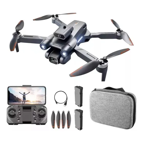 Drone Ls-s1s Max Câmera 4k Motores Sem Escova Com 2 Baterias
