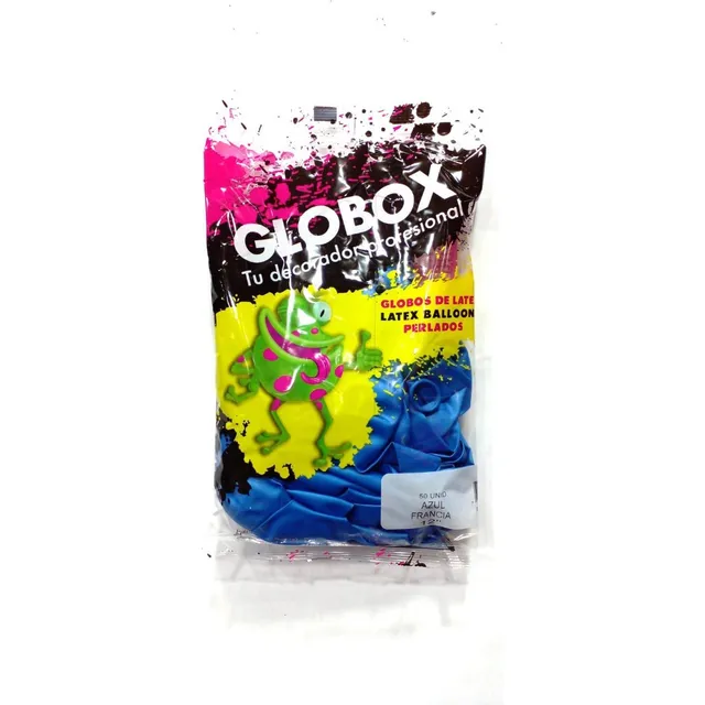 Globos Perlados De 12'' X 50u.- Globox.- 5 Soles Cotillón