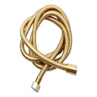 J Tubo De Ducha De Acero Inoxidable Dorado De 2 M Con Tuerca J Tubo De Ducha De Acero Inoxidable Dorado De 2 M Con Tuerca