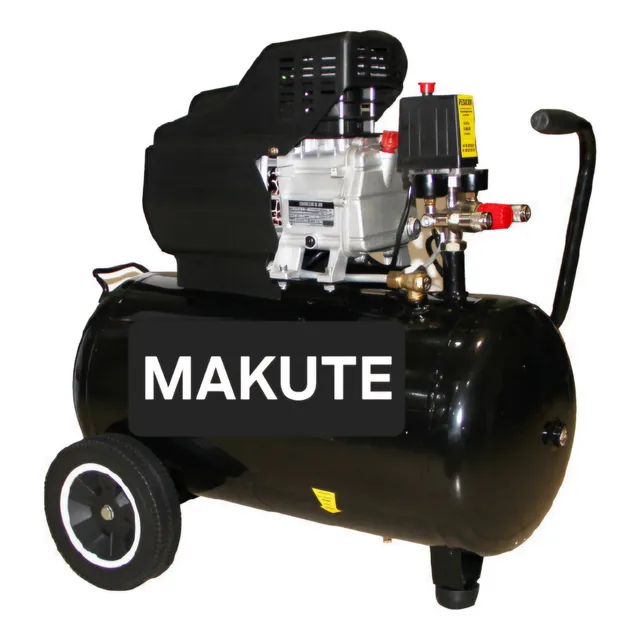 Compresor De Aire 50 Litros 5 Hp De Fuerza Makute