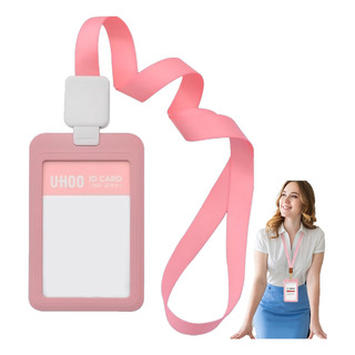 6 Pzs Porta Gafete Credencial Lanyard Aluminio Durable 6 Pzs Porta Gafete Credencial Lanyard Aluminio Durable