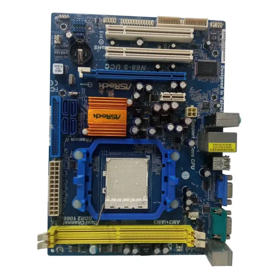 Placa Madre Asrock N68-s Ucc Atx Amd Ddr2