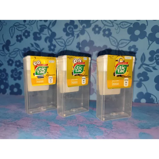 Tic Tac Minions Banana 2017 Vacíos 