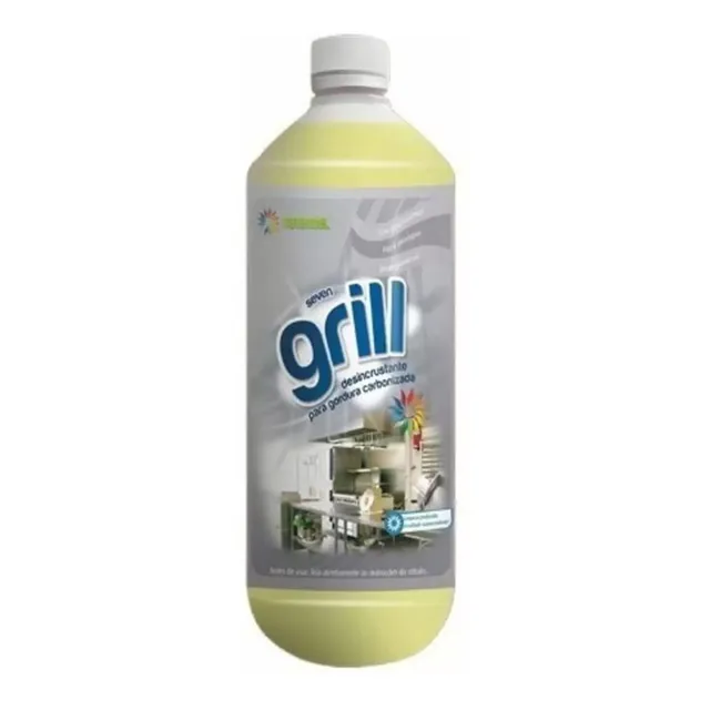 Grill Desincrustante Alcalino Sevengel 1 Litro Limpa Chapa