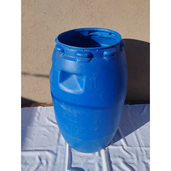 Barril De Plástico De 200lts. Con Encastre