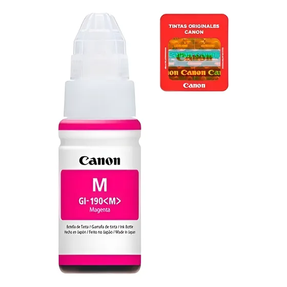Botella De Tinta Canon Amarillo Gi-190 Y 70ml - *smartdrone